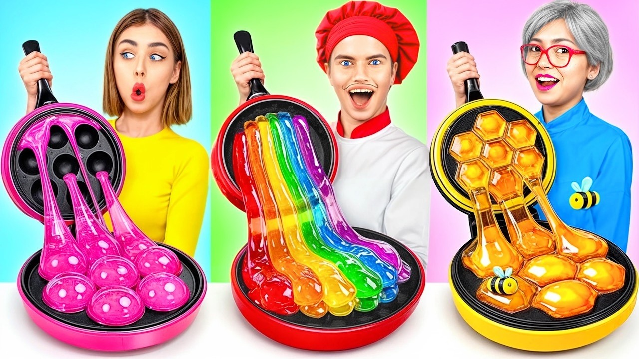 Desafio Culinário: Eu vs. Vovó vs. Chef! Batalha Suprema de Receitas Deliciosas por Turbo Team