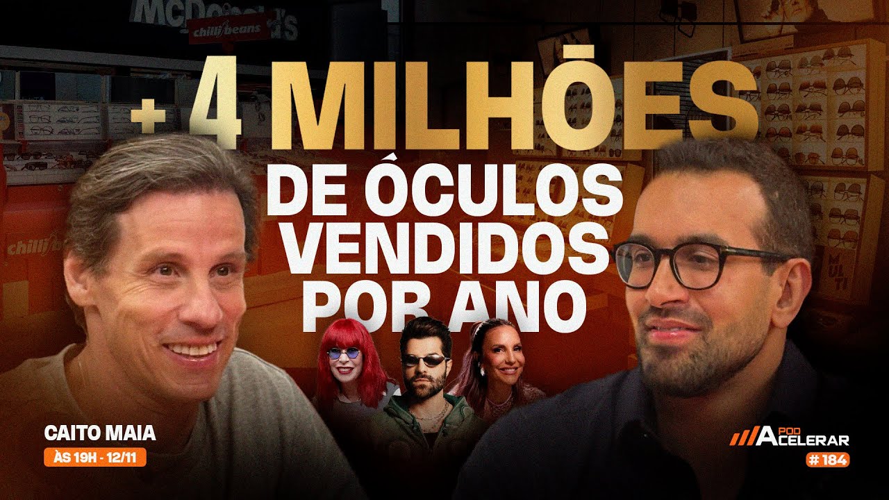 Aprenda a contar histórias que vendem - com CAITO MAIA | PodAcelerar #EP184