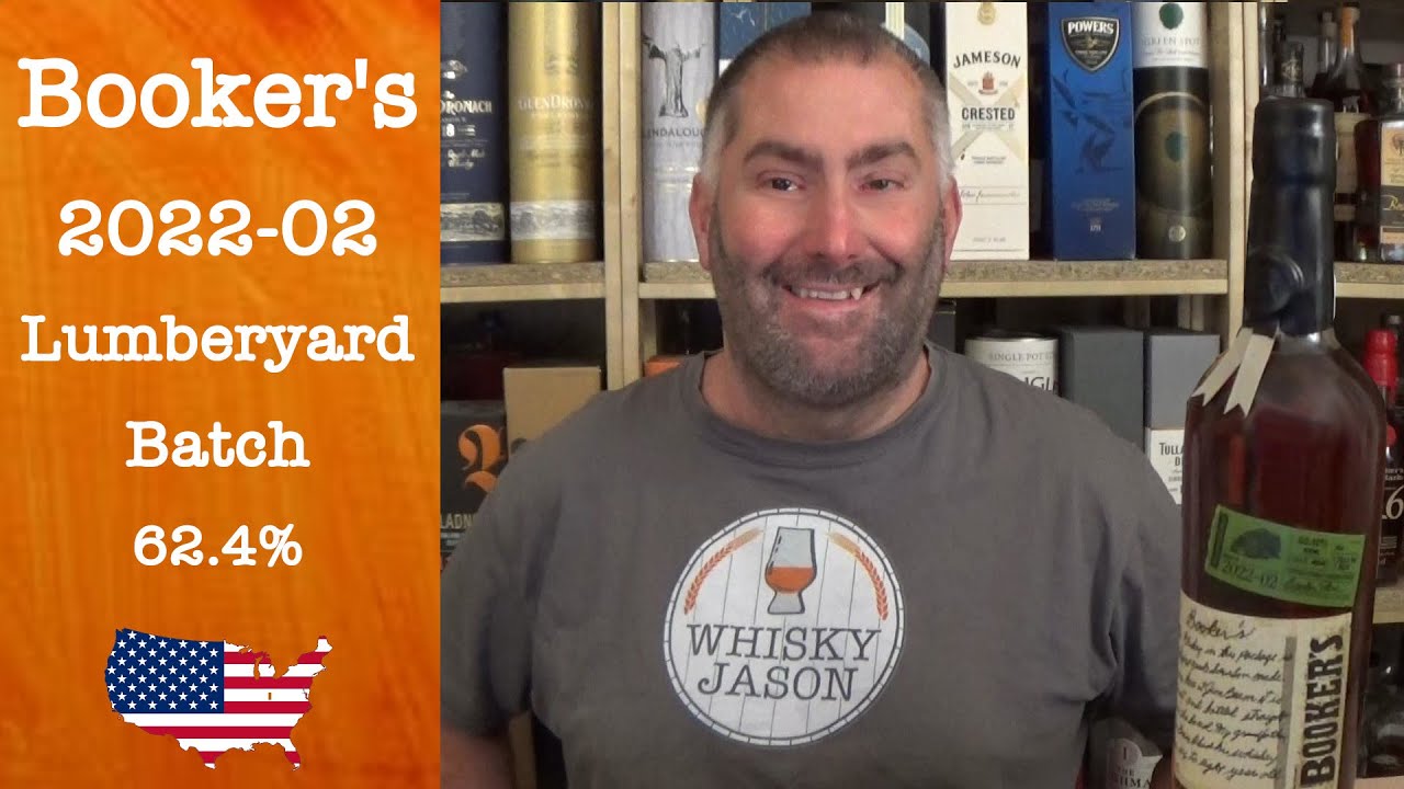 Booker's 2022-02 Lumberyard Batch mit 62.4% Kentucky Straight Bourbon Verkostung von WhiskyJason