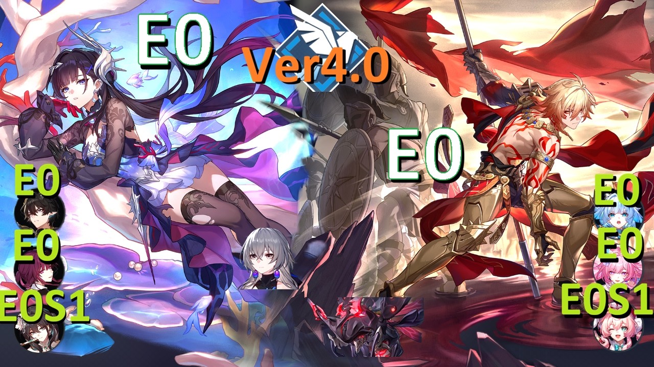 【スタレ】虚構叙事 Ver4.0 セイレンス＆モーディス【崩壊：スターレイル】