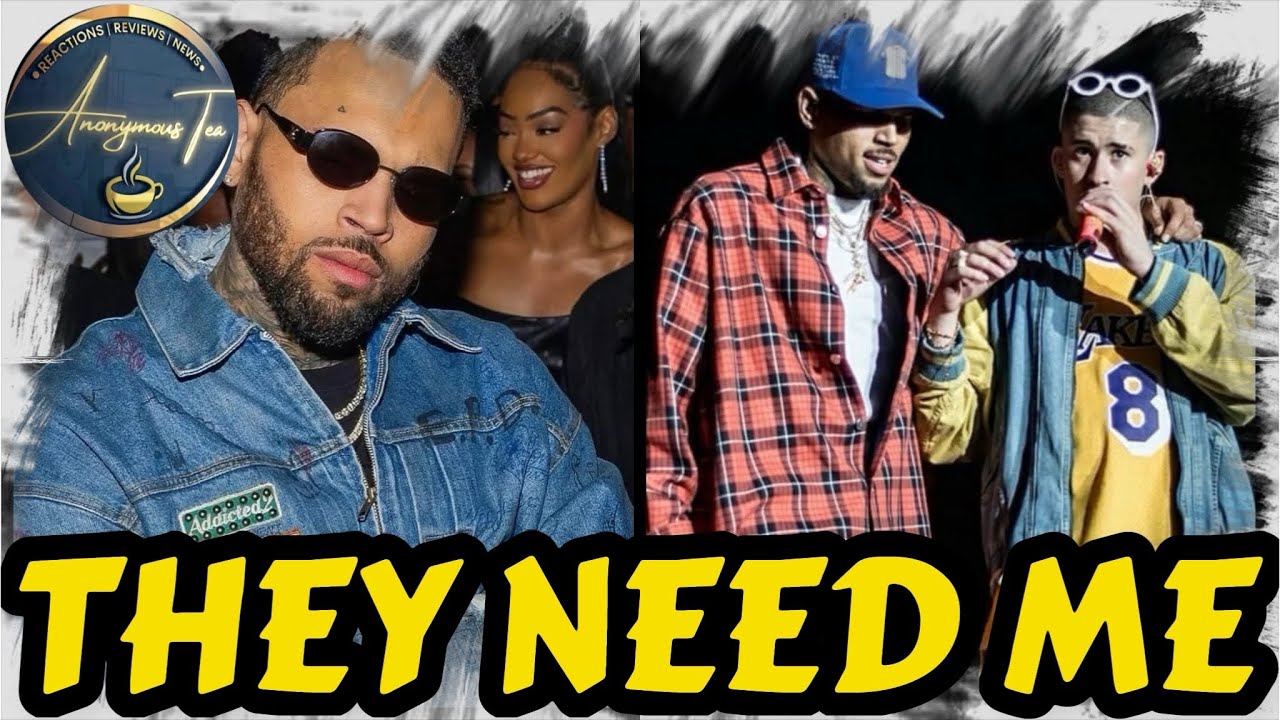 CHRIS BROWN says SUPER BOWL HALFTIME NEEDS HIM. SHADE to BAD BUNNY?