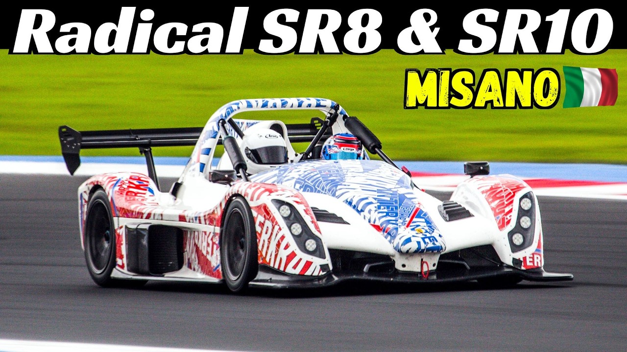 Radical SR8 & SR10 by Monza Garage - 2x Track Weapons at Misano Circuit