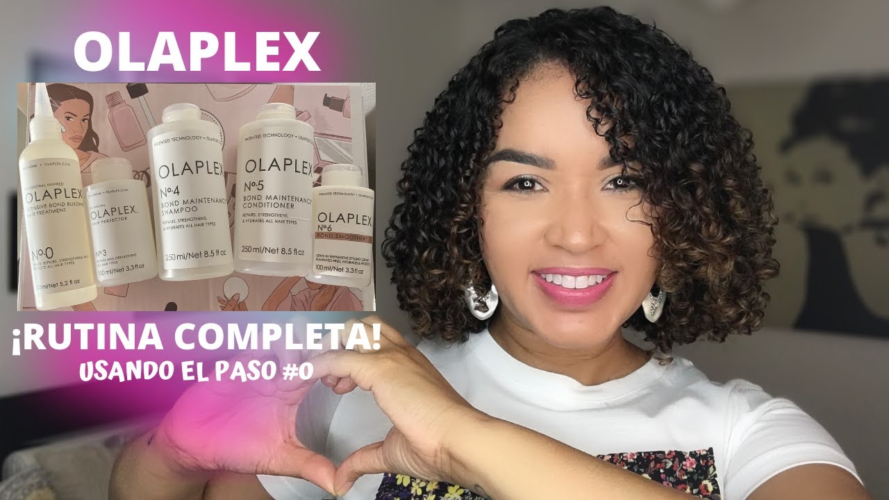 OLAPLEX ¡¡Rutina Completa Usando El Paso #0!!