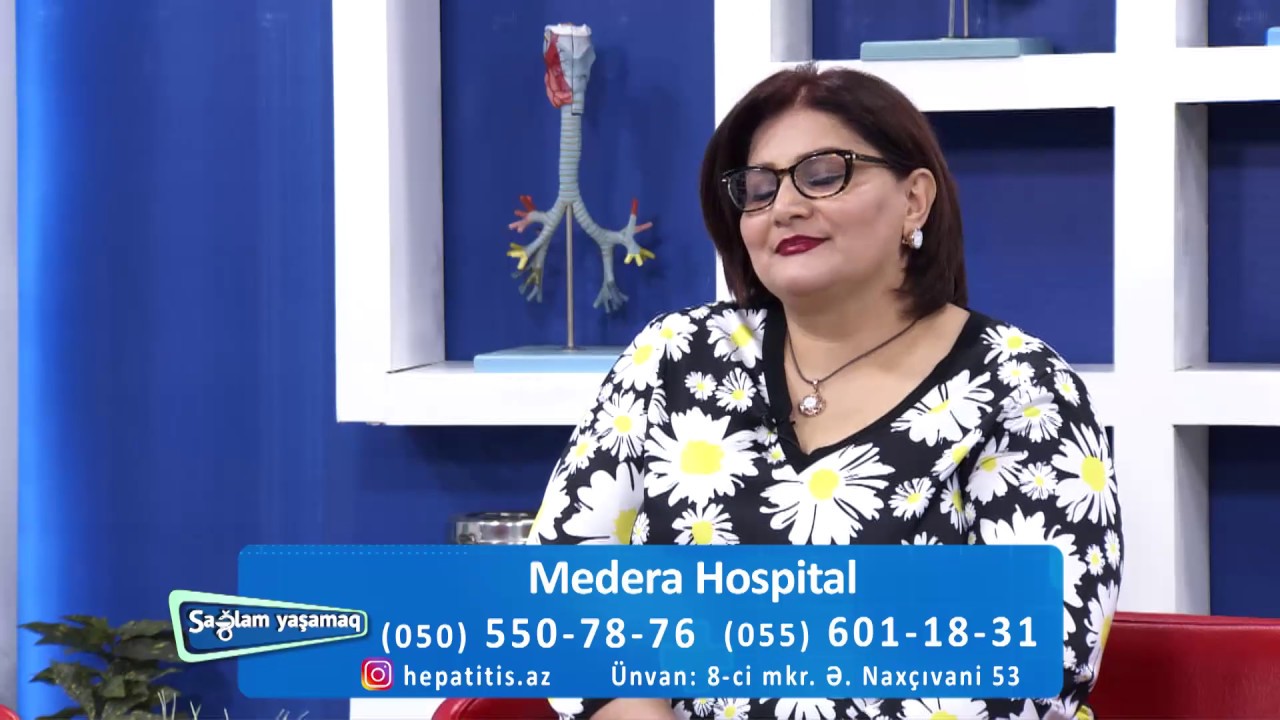 MedEra Hospital infeksionist-hepatoloq Hicran Xıdırova (20.02.2020)