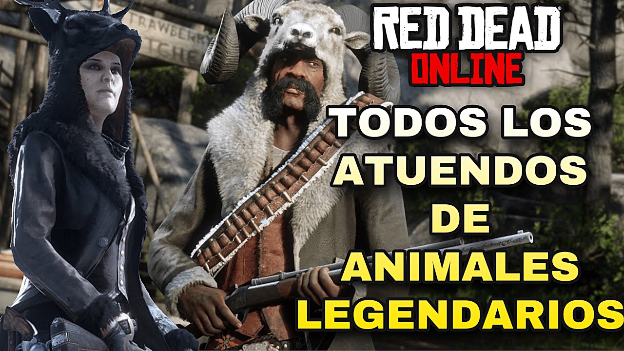 Red Dead Online 😱OBTIENE TODOS LOS ATUENDOS DE ANIMALES LEGENDARIOS😱 100% efectivo Facil y Rápido
