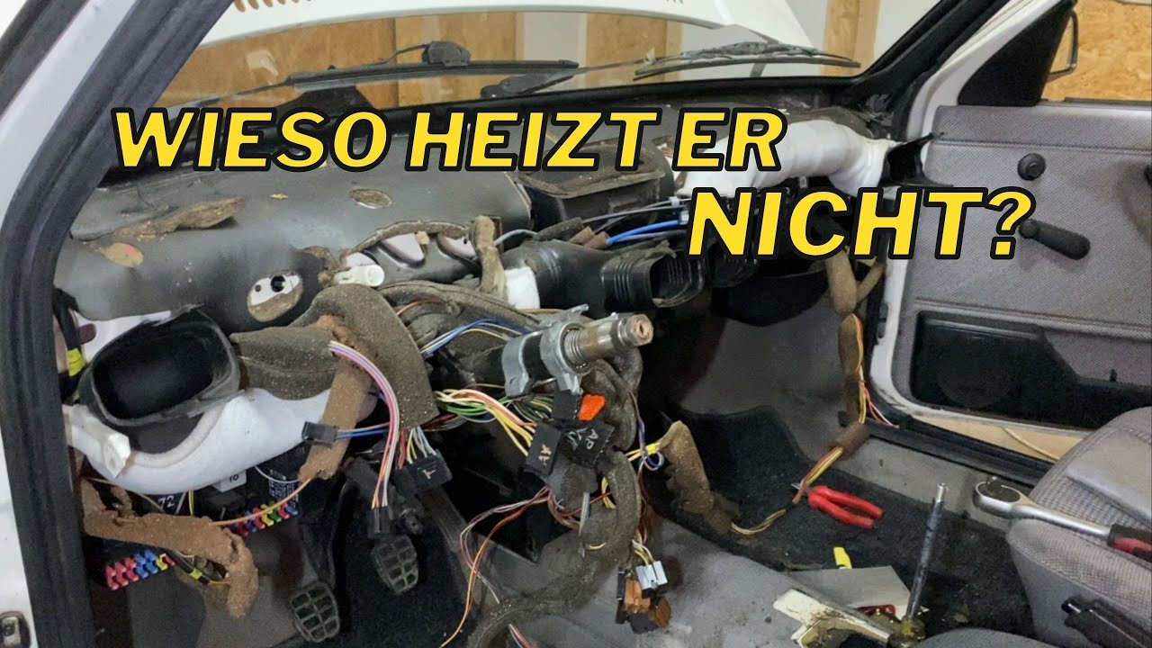 Golf 2 KALTER INNENRAUM. Heizungsprobleme im Winterauto. | NIGHT CRIME