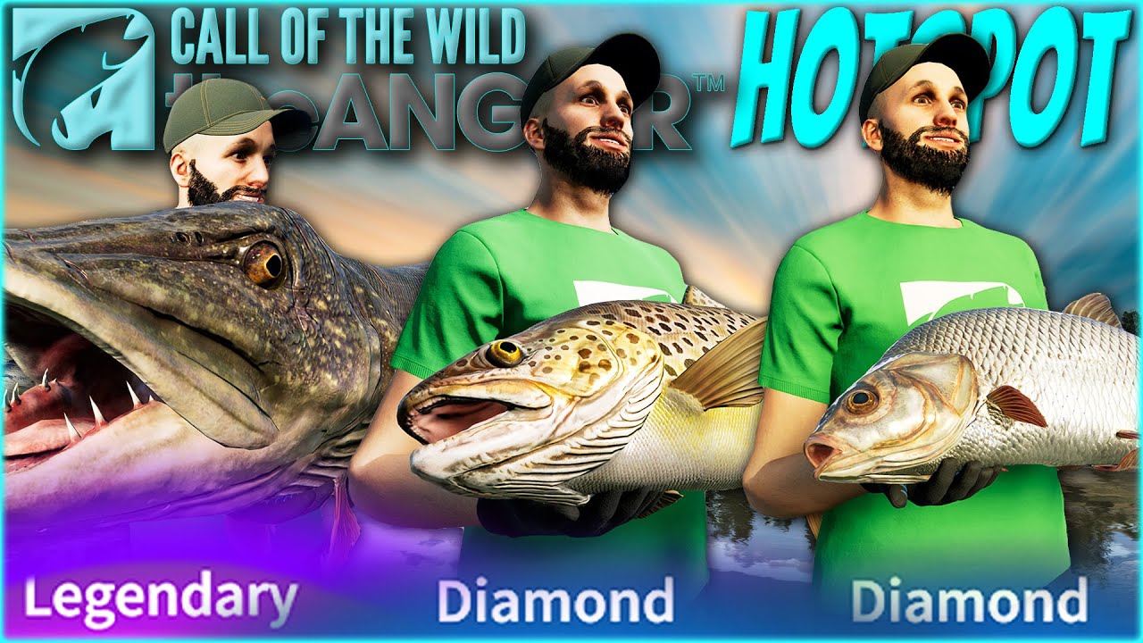 2 Diamonds & A Legendary In 15 Minutes From Brown Trout & Ide Hotspot! Call of the wild The Angler