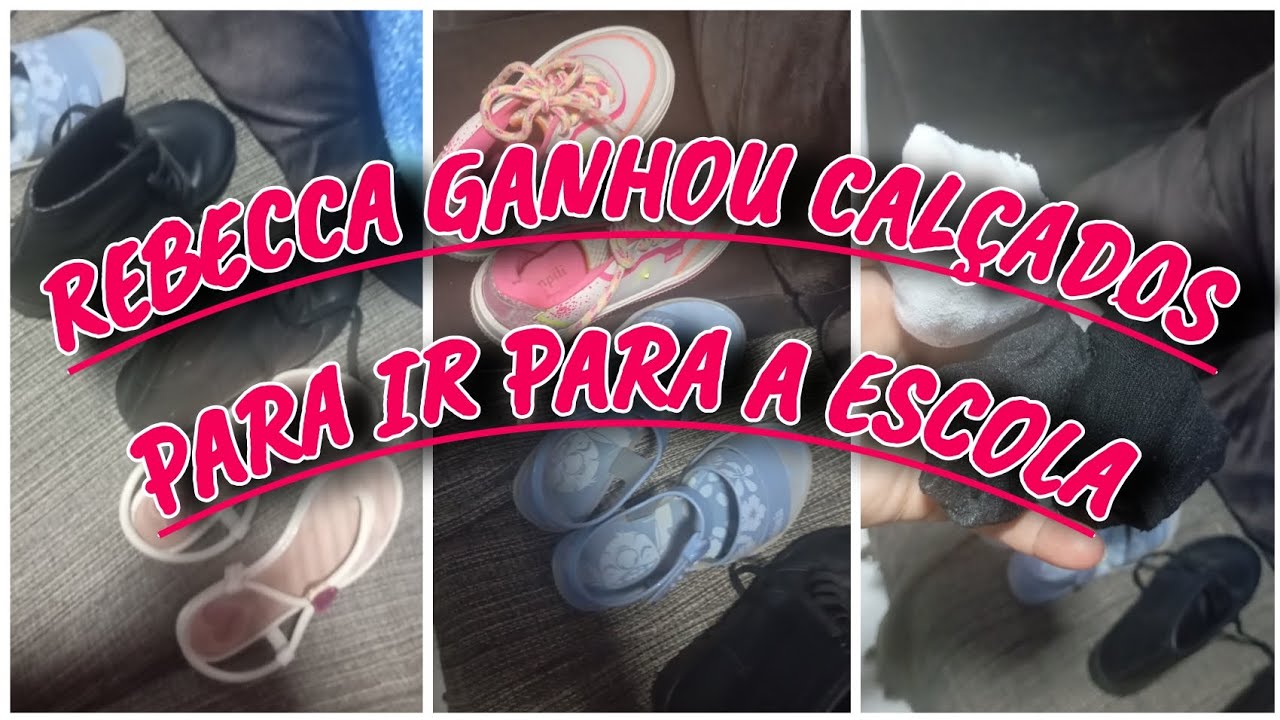 Minha Rotina// Rebecca ganhou calçados!! 🌸😘