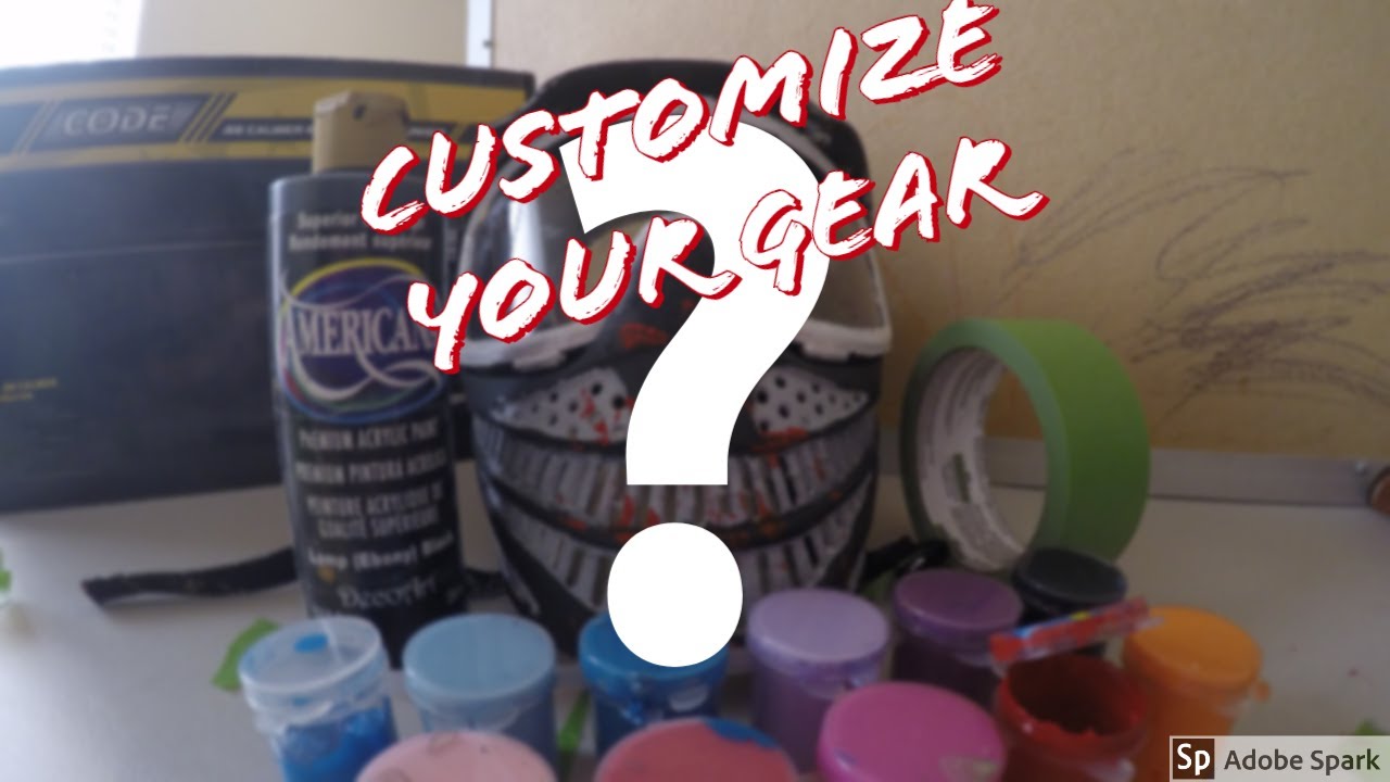 How to Custom Paint your Paintball Mask - Proper Paintball
