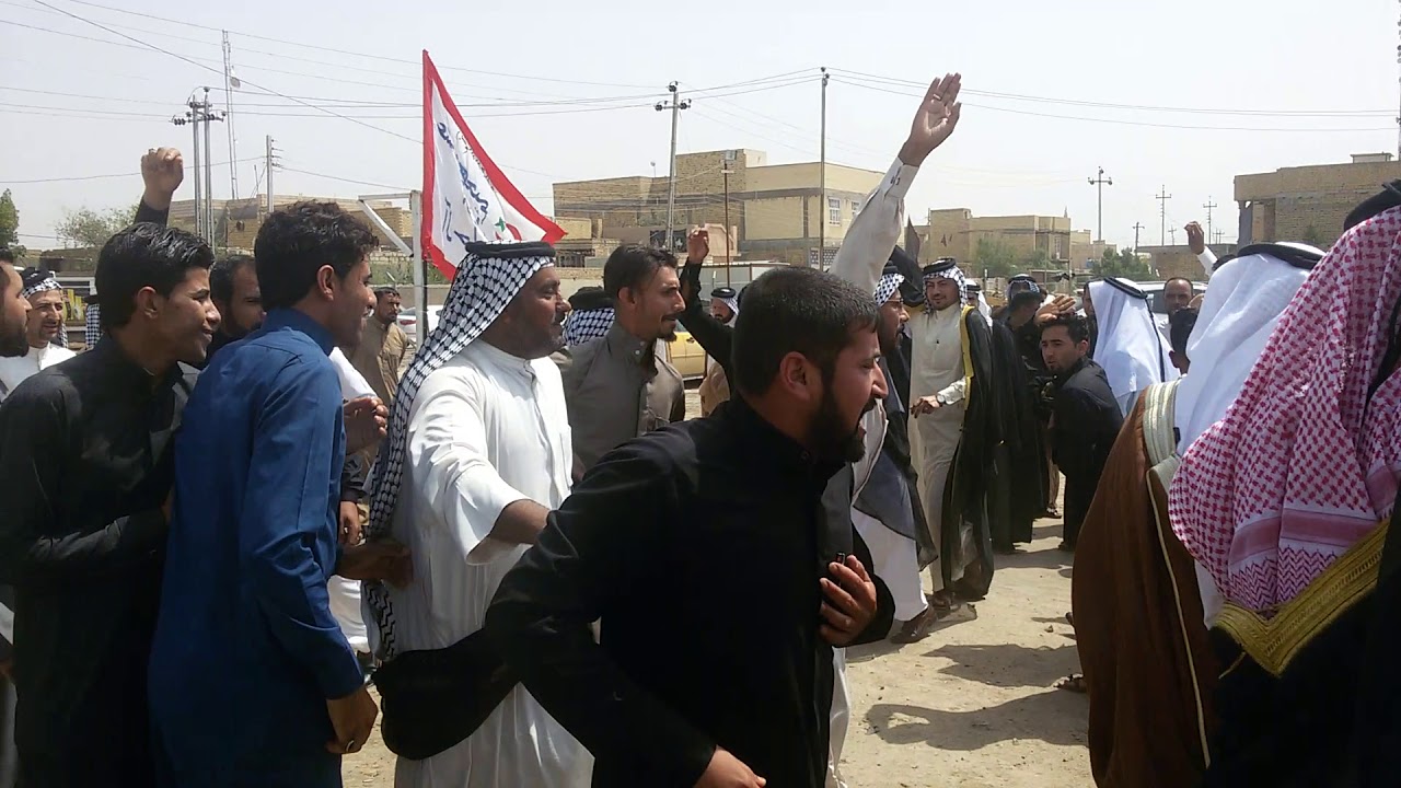 المهوال ابوكيان الصالحي في فاتحة المرحوم الشاب باسم جبار الحجيمي
