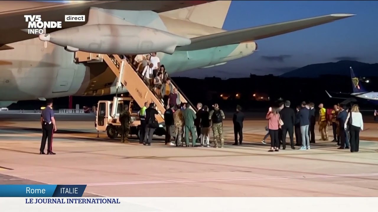 Les expatriées français au Niger de retour et soulagés