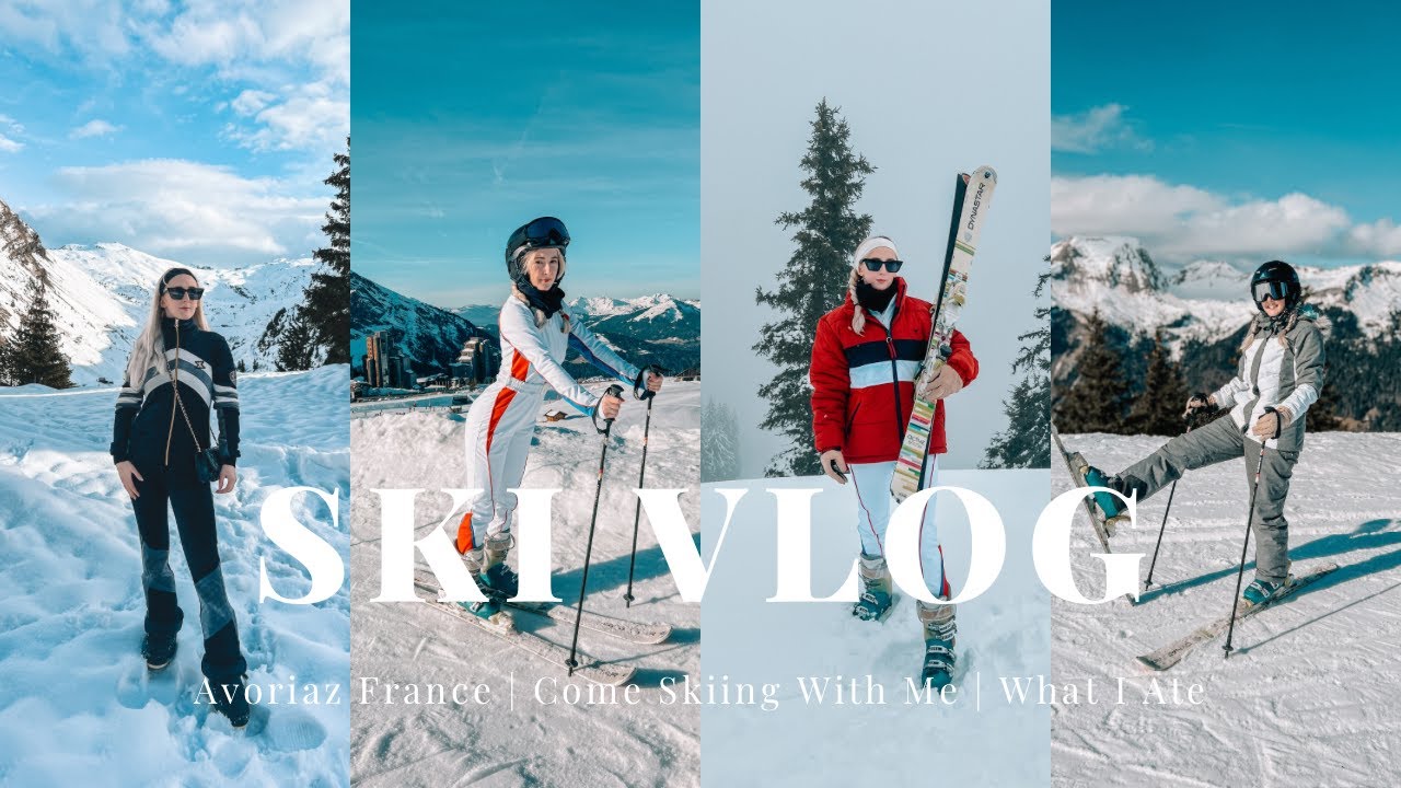 SKI VLOG 🎿 - COME SKIING WITH ME IN AVORIAZ ⛷ WHAT I EAT AND HOW TO SAVE MONEY ON YOUR SKI TRIP  🏔