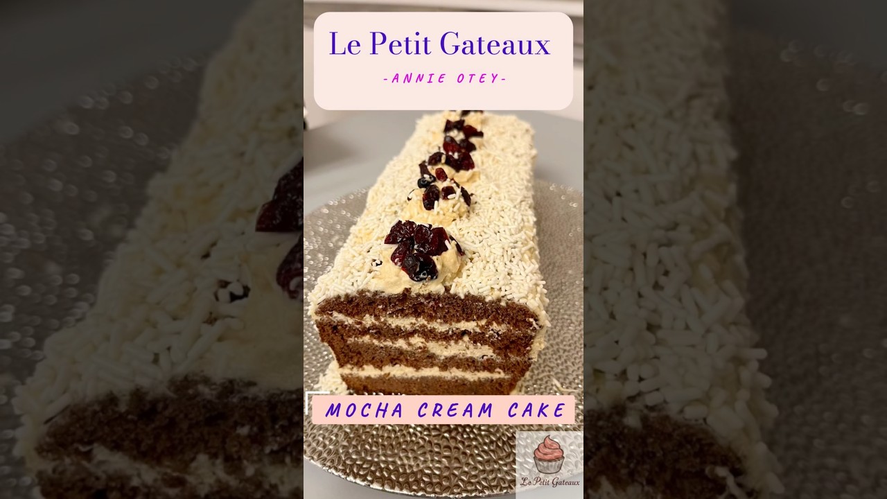 Mocha Cream Cake 