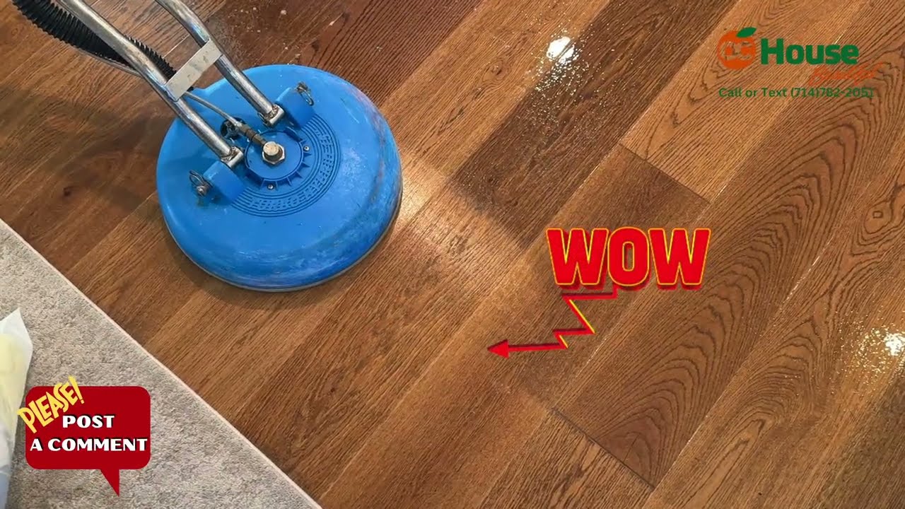 Hardwood Floor Deep Cleaning in Yorba Linda, CA