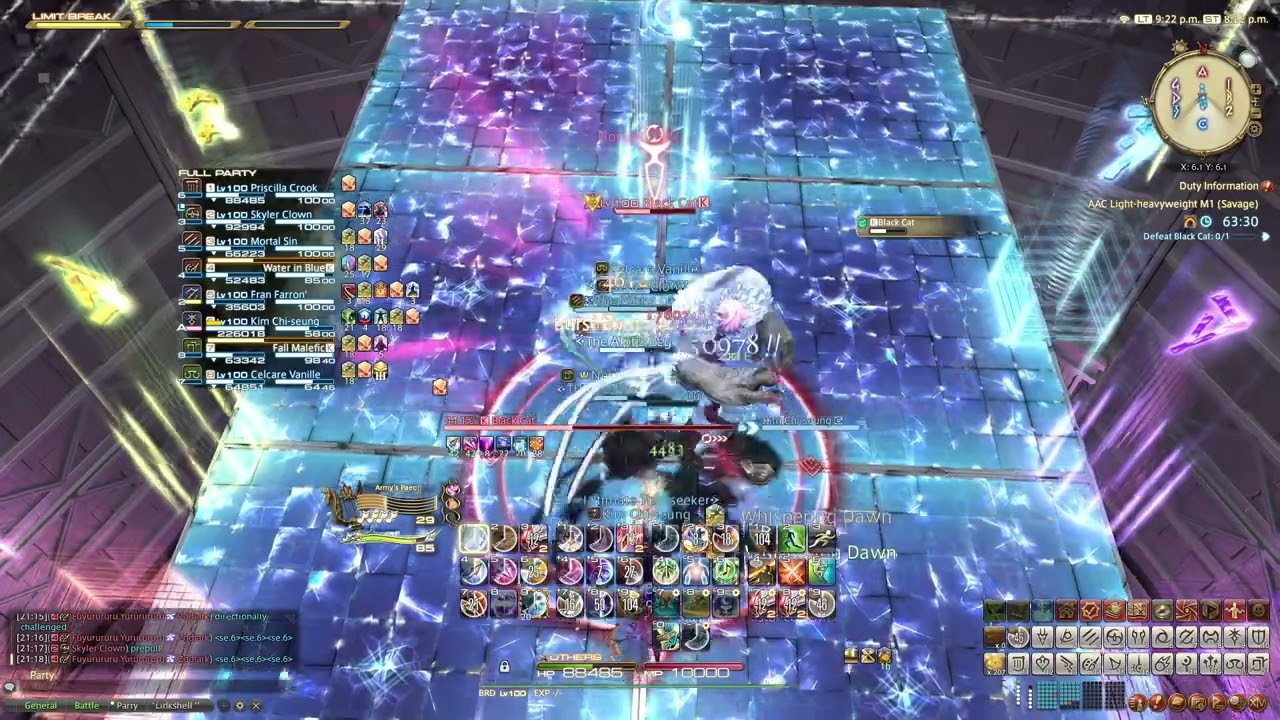 FFXIV [7.05] - M1S Speedkill @ 6:31 BRD POV - [Blue Lock]