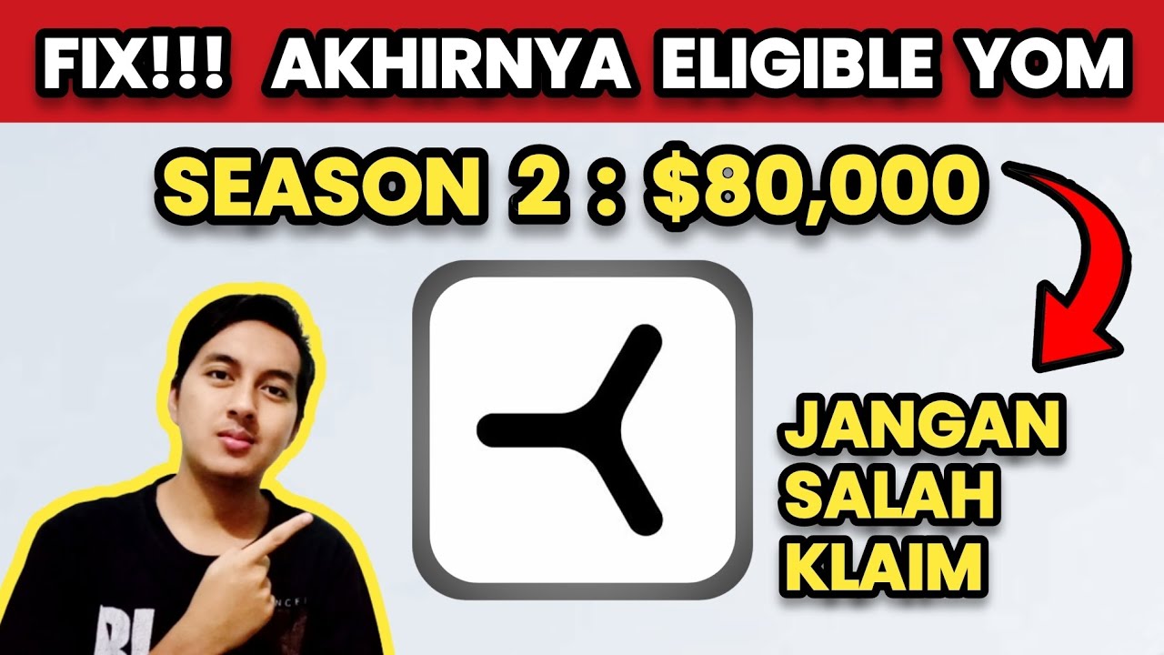 📢 FIX ELIGIBLE AND CLAIM YOM TOKEN‼️ LATEST YOM SEASON 2 TUTORIAL AND REVIEW‼️