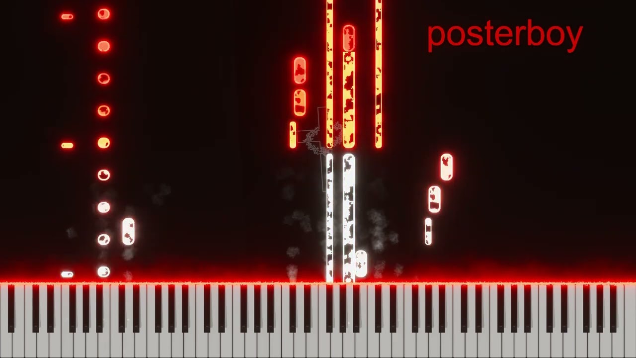 Posterboy piano tutorial