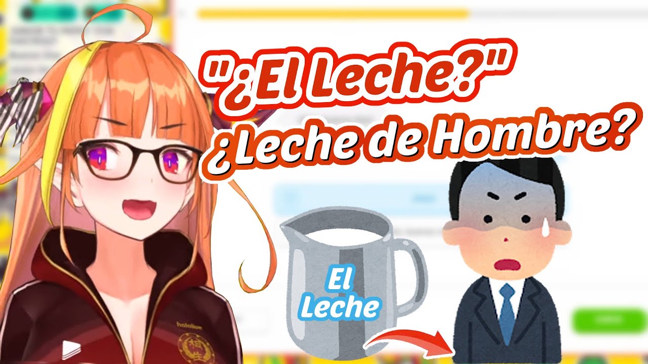 Coco Aprende la Importancia de los Artículos en Español | Hololive Español
