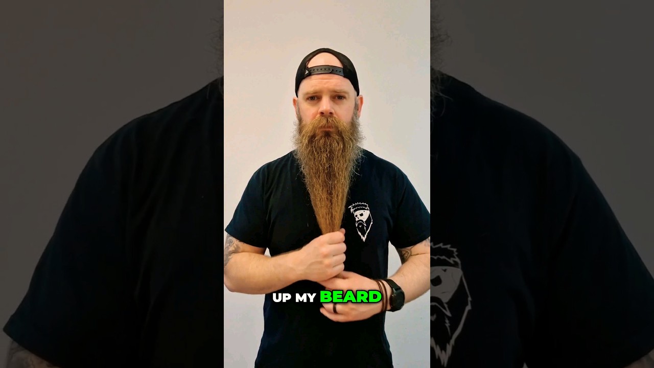 How I Avoid Catching My Beard On Event Set Up Day #beardlife #beardtips #beardtie