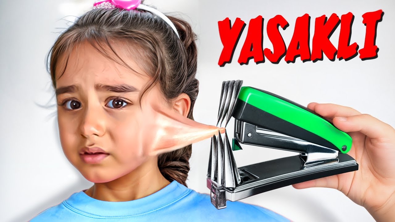 OKULDA YASAKLANMIŞ EŞYALARI TEST ETTİK !? | Gamze Karta Öykü Karta