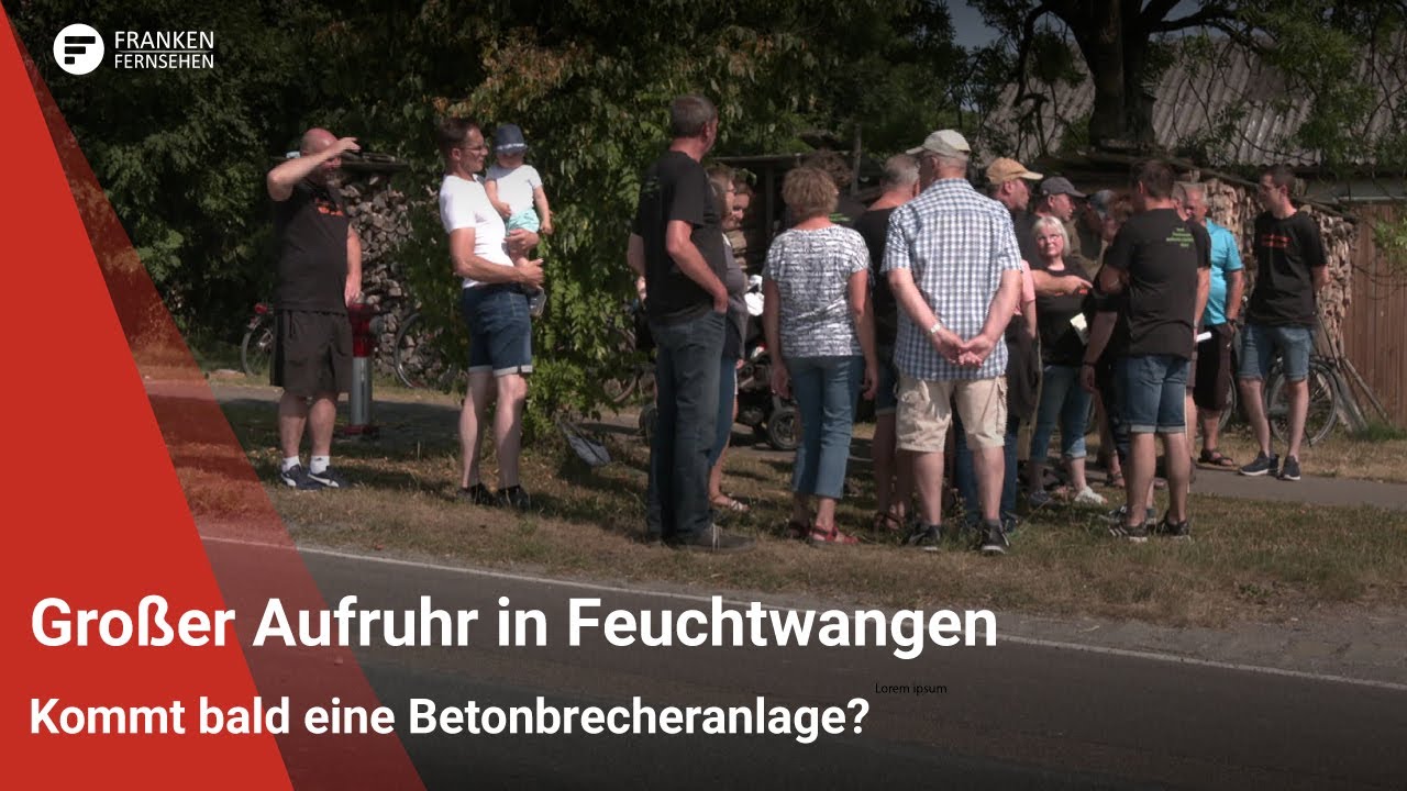 Gro&szlig;er Aufruhr in Feuchtwangen: Kommt bald eine Betonbrecheranlage?