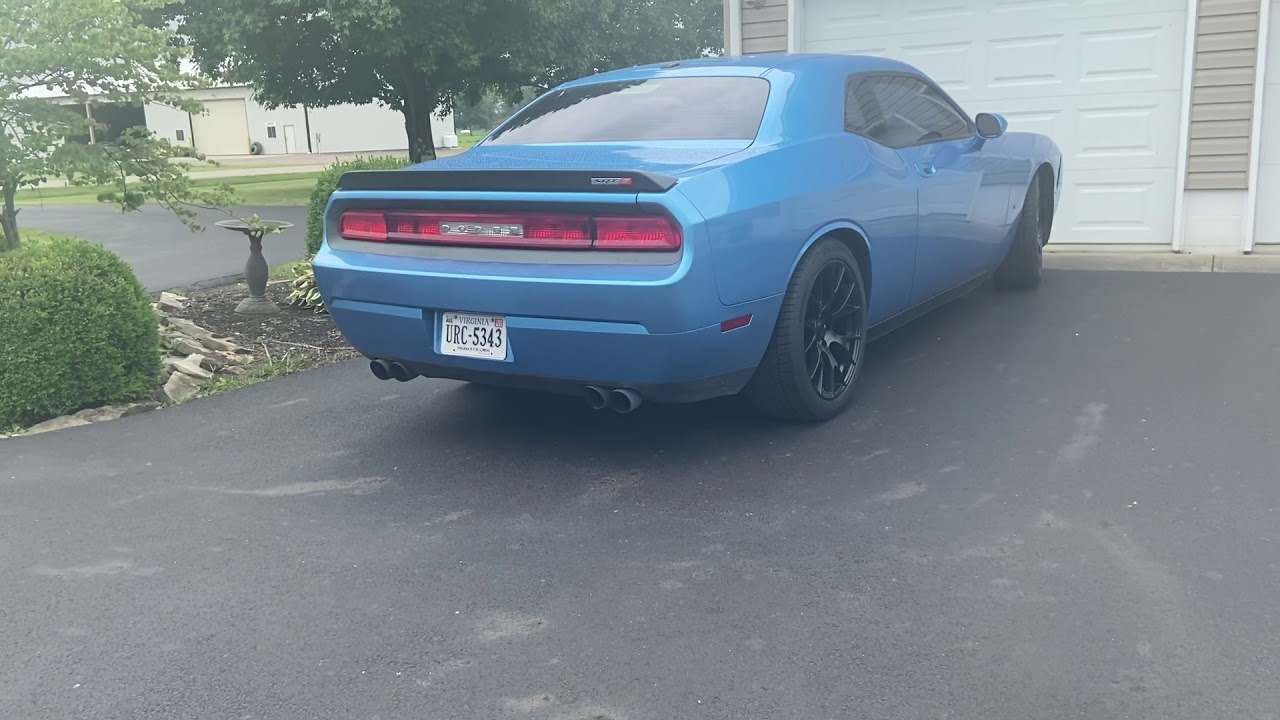 2010 dodge challengert srt8 after resonator delete