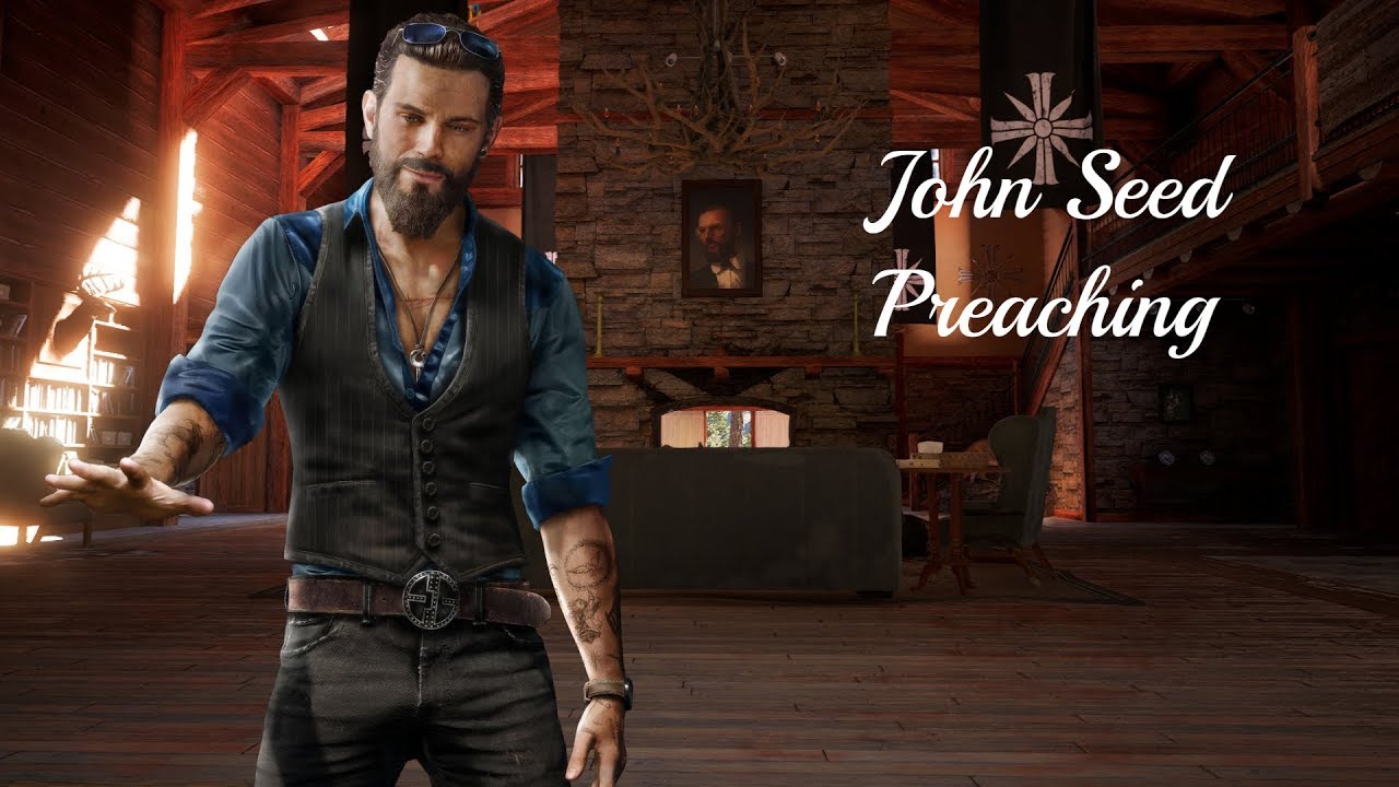 Иоанн Сид проповедует на аванпостах (Far Cry 5) с субтитрами