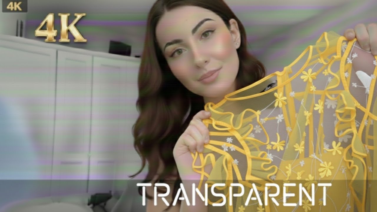 Примерка прозрачного нижнего белья Shein 2025 | Примерка микробикини (4K)