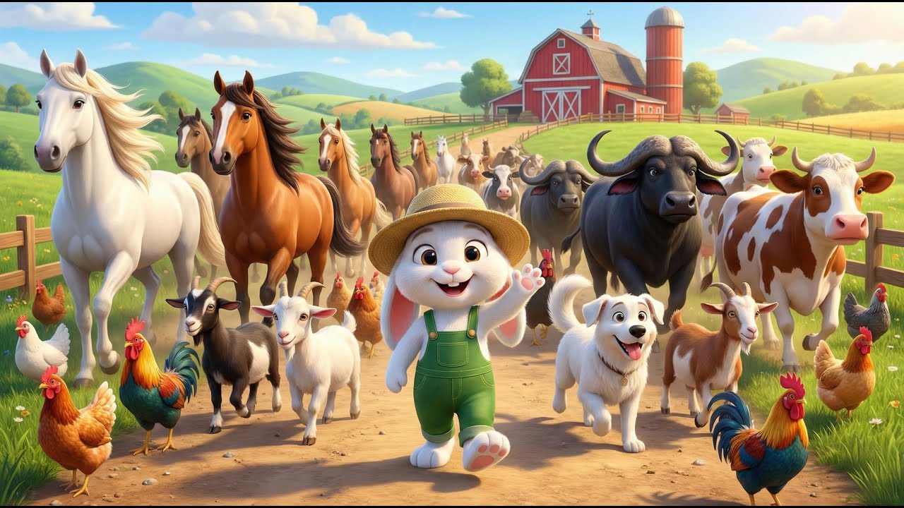Bunny's Farm Adventure A Trip like Old MacDonald