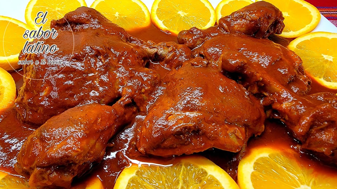 🔴 Pollo a la Naranja 🍊  El adobo está Riquisimo✅️