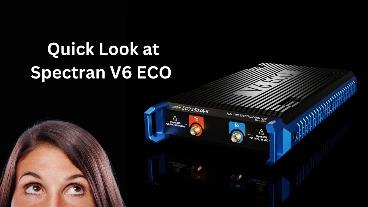 [Quick Look] Best SDR Transceiver 2024: Spectrum Analysis with 9kHz to 6GHz Wideband Spectran V6