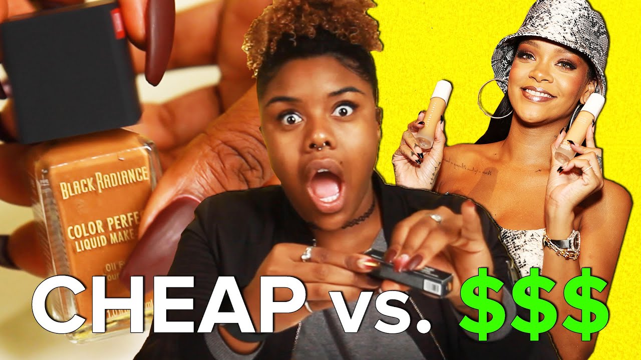 Black Women Try Cheap Vs. Expensive Foundation