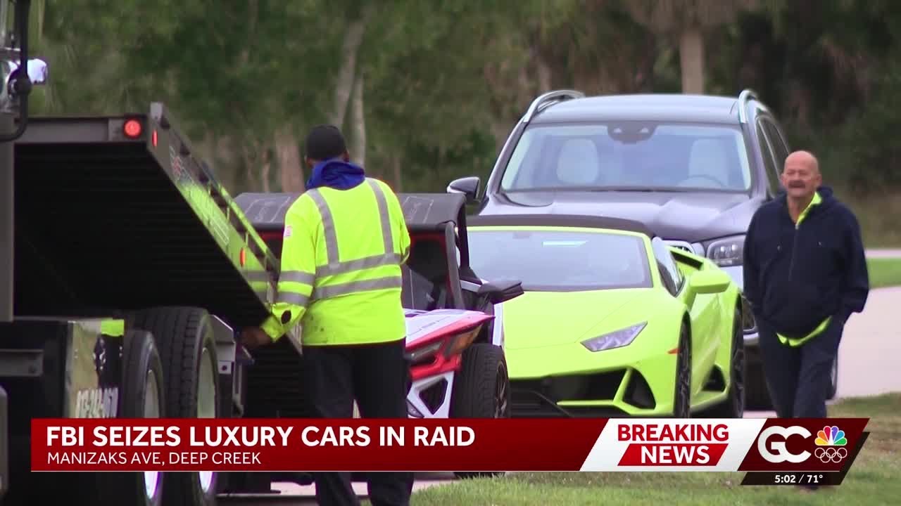 FBI seizes luxury cars in Charlotte County raid