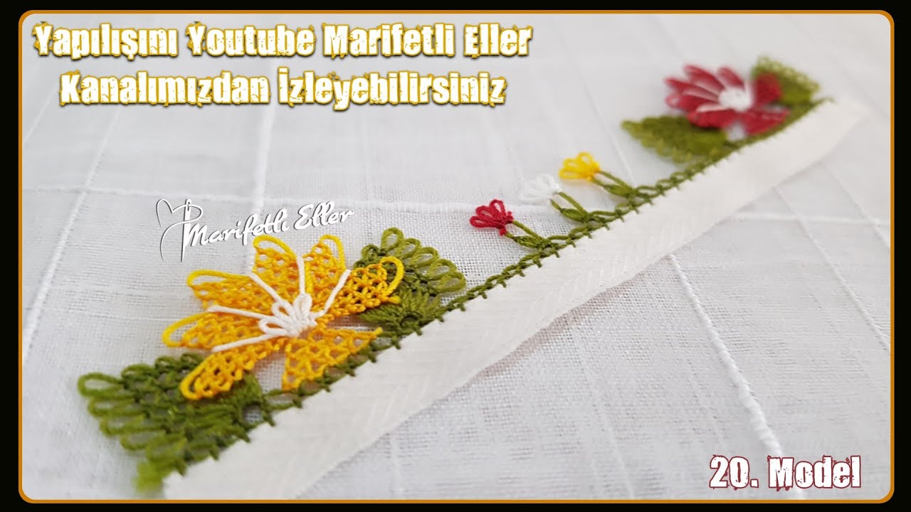 Çok Beğenilen İp Atmalı Yelpaze Modeli Anlatımlı Yapılışı | 20. Model