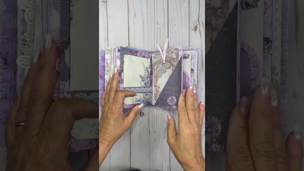 ArtAtTheTableToday.Etsy.com "Lilac Spring Garden" 
