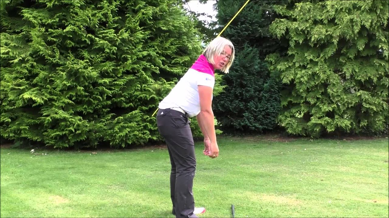 Brilliant posture drill for a better golf swing