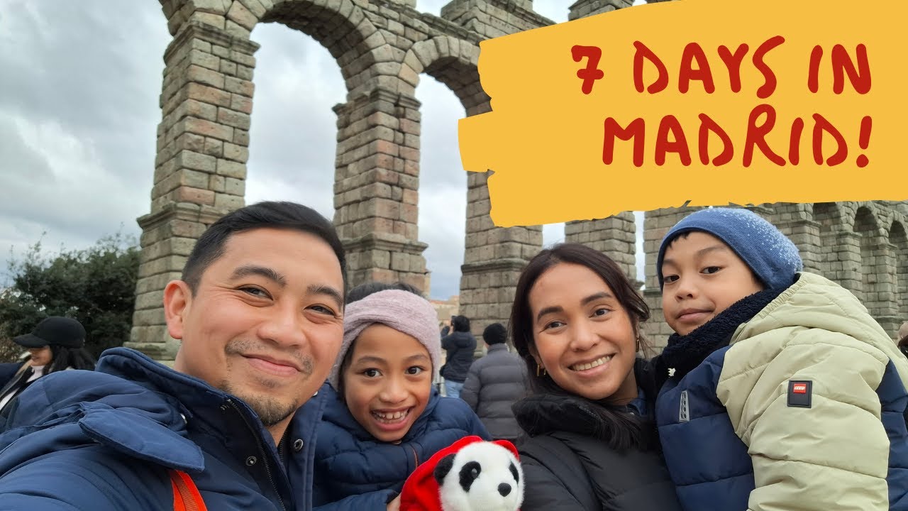 VLOG #19 - How to spend 7 Days in Madrid, Spain with 2 Kids