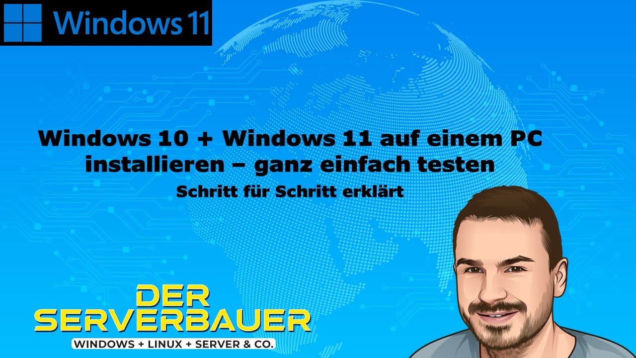 Windows 11 auf einem Windows 10 PC PARALLEL installieren - einfach testen - Schritt für Schritt 2022