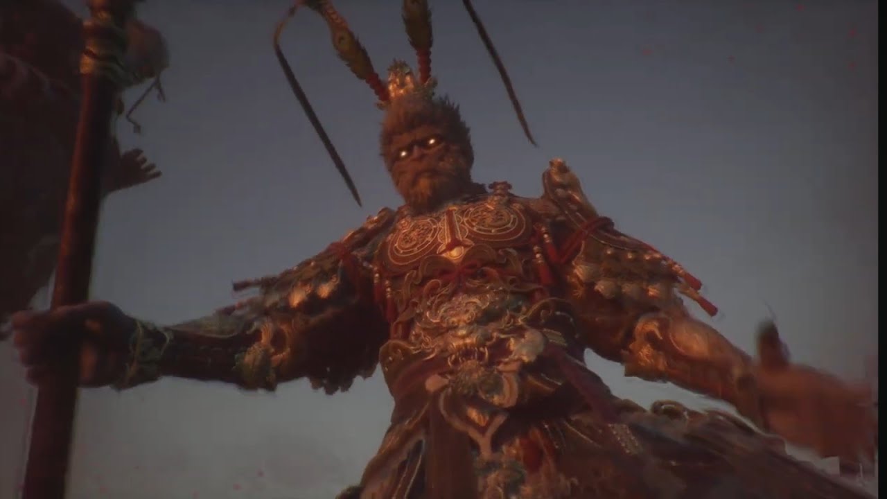 #gaming Black Myth: Wukong #สเต็ปการสู้กับ หงอคง 2 เฟส สุดท้าย#games #rain