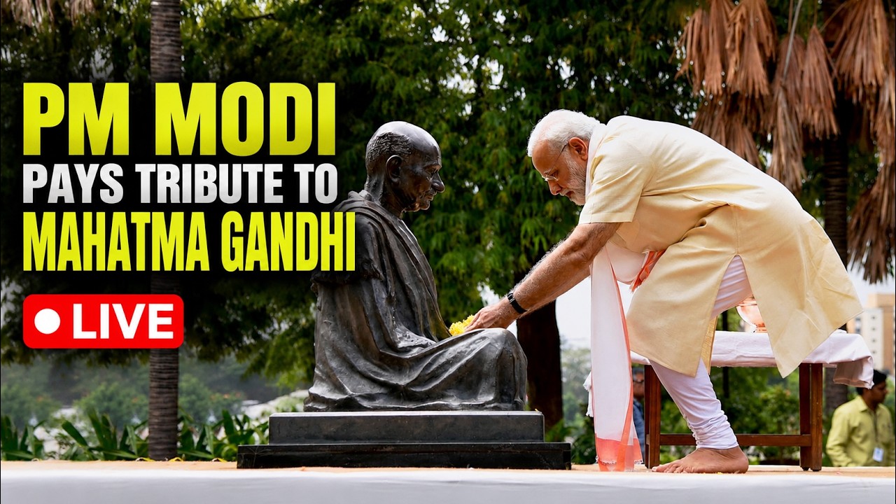 Gandhi Jayanti 2026 LIVE: PM Modi Pays Homage To Mahatma Gandhi On His 157th Birth Anniversary