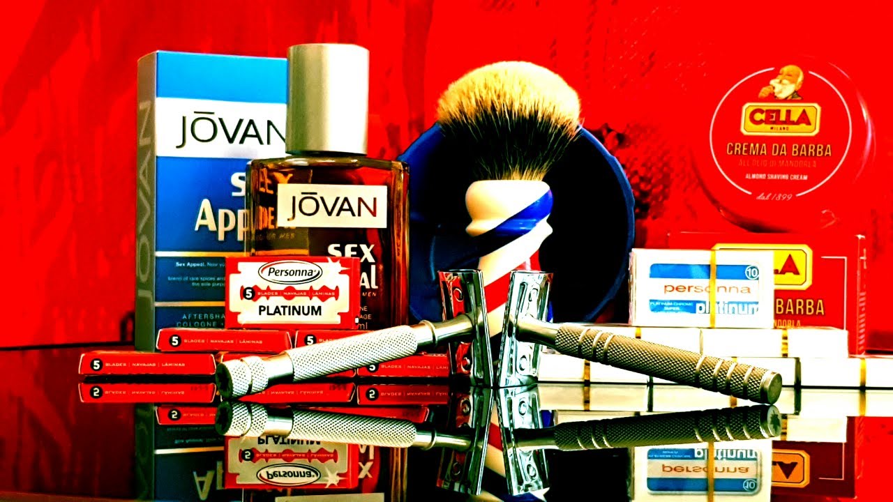 Бритьё №19 Сравнительный анализ красной и синей Personna Israeli Cella Timeless Bowl Gillette Muehle
