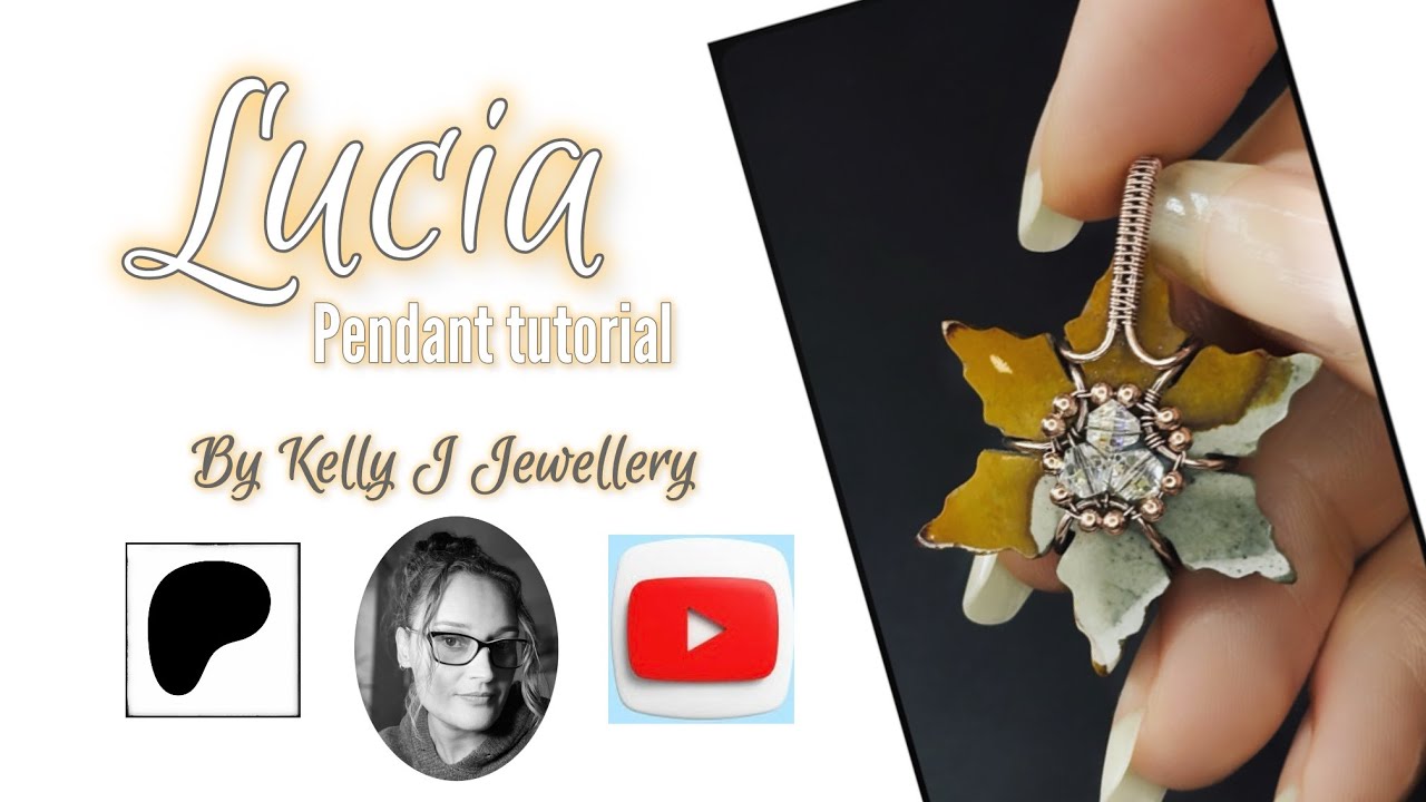 Урок по изготовлению кулона «Снежинка Люсия» | Kelly J Jewellery.