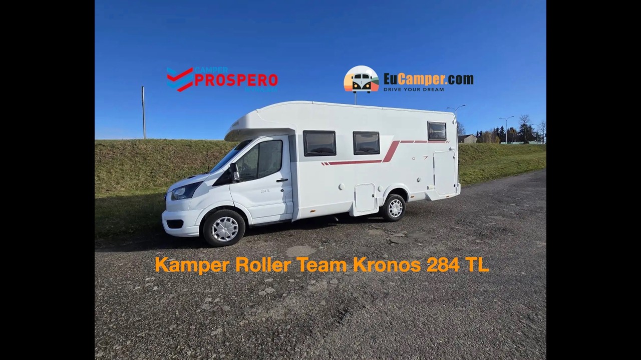 Luksusowy Kamper 5-osobowy – Roller Team Kronos 284TL