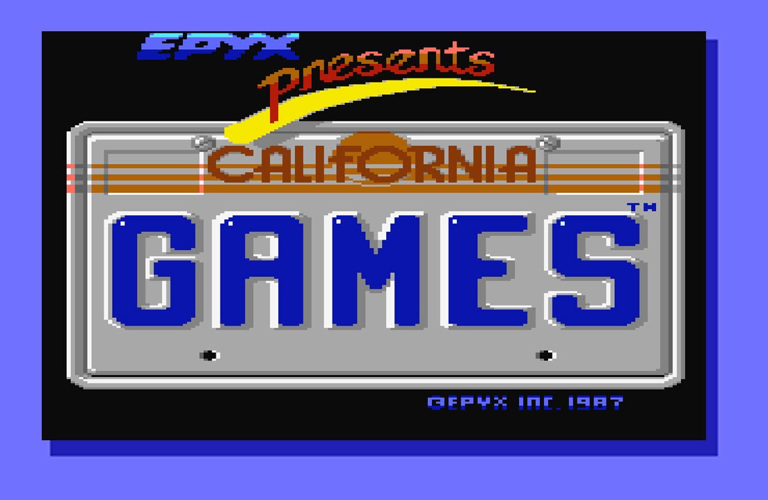 California Games (C64) 1987, Epyx