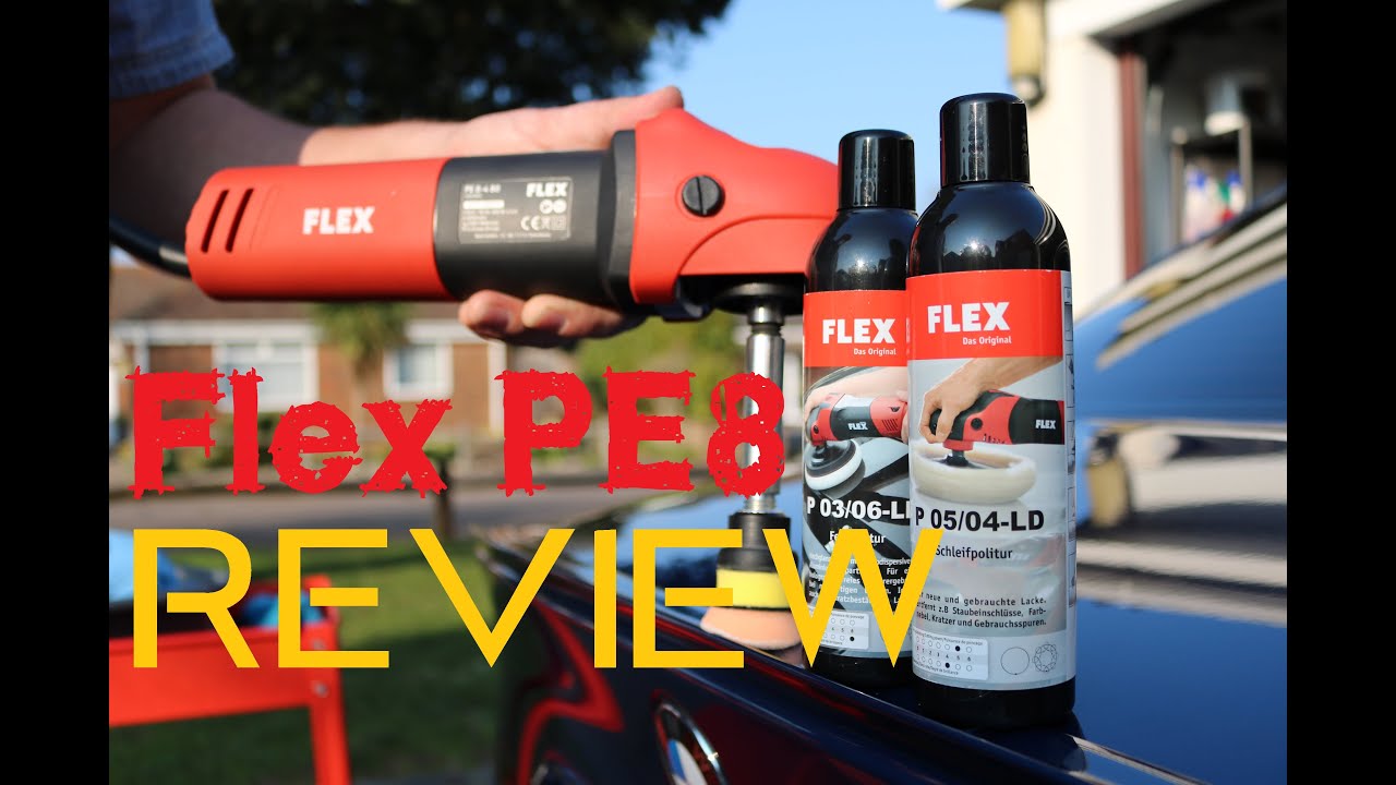 Flex pe8-4 80 compact mini rotary polisher review ...