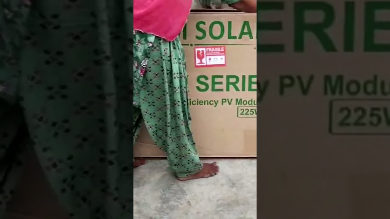Shark 225 watt Solar panel from Loom solar Unboxing @loomsolar