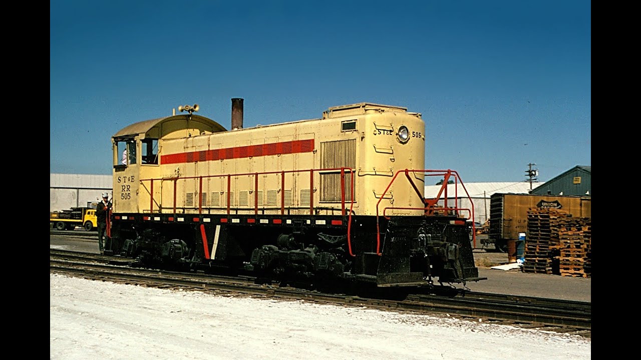 First Generation Diesel Switchers, California, Texas, 1970's Color Sound Nick Muff Reel 167