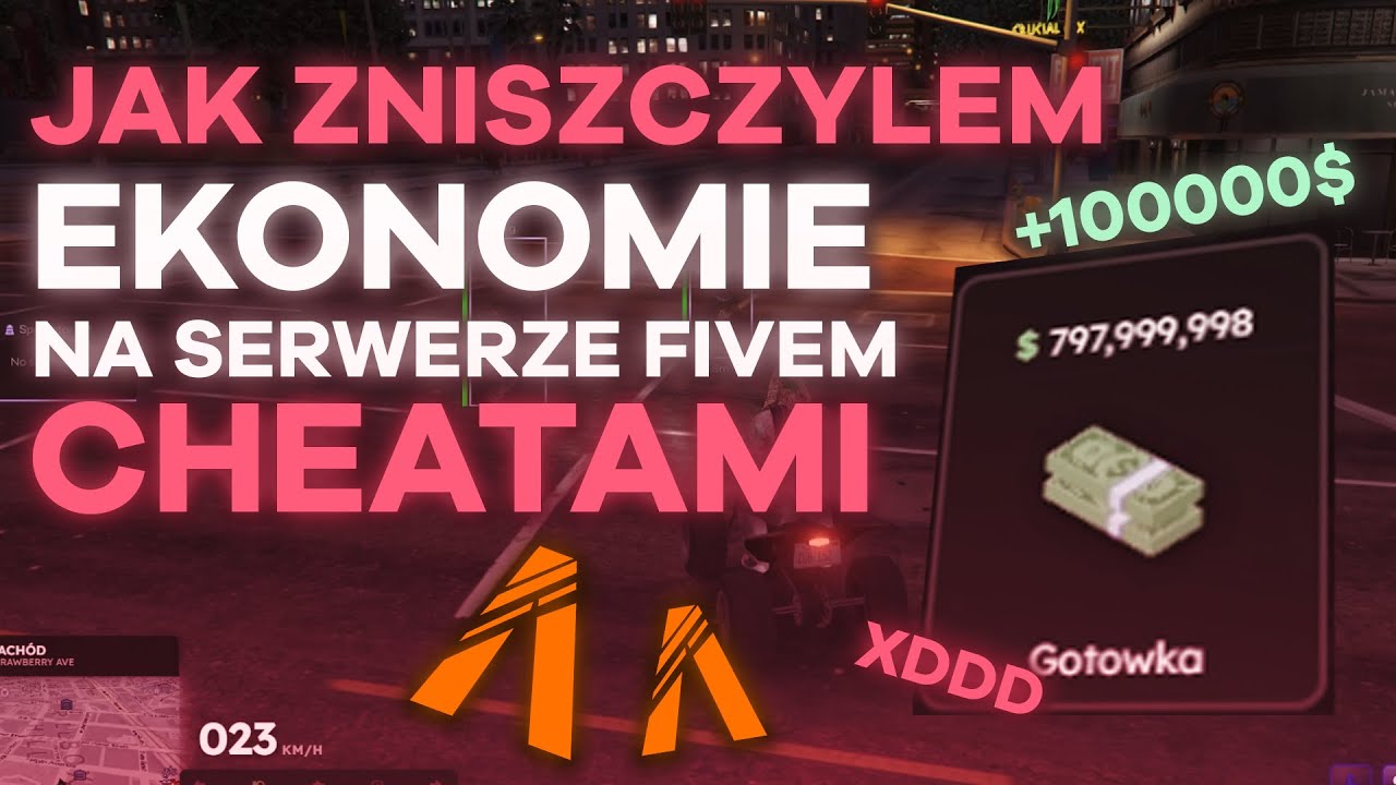 JAK ZNISZCZYŁEM EKONOMIE AERISRP NA CHEATACH W FIVEM