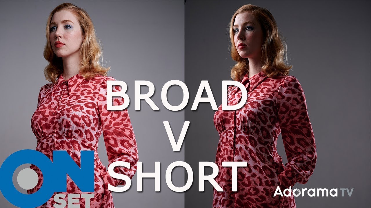 Broad and Short Lighting in Portrait Photography: OnSet ep. 247