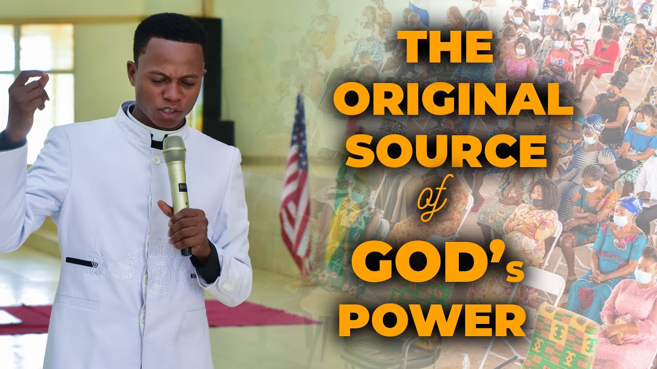 THE ORIGINAL SOURCE OF GOD'S POWER || PROPHET DAVID RAUF